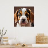 Poster Beagle Puppy (Cuisine)