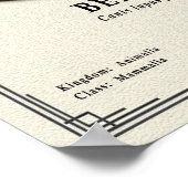 Poster Beagle Zoology Series (Coin)