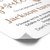 Poster Béaire Anniversaire Ours Balloon Temps Capsule Pos (Coin)