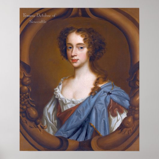 Poster Beale - Frances Pierrepont Duchesse De Newcastle (Devant)
