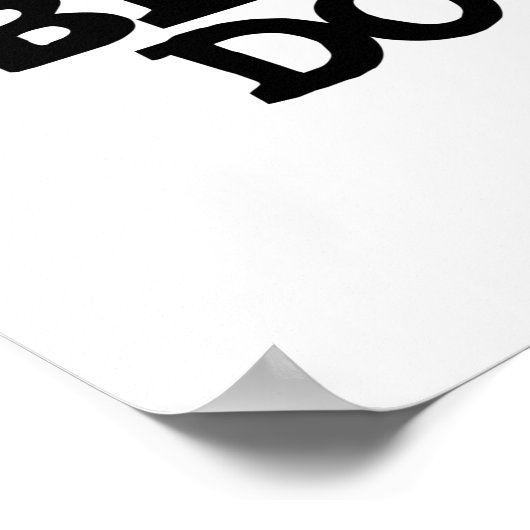 Poster Bean Là Fait Ce Drôle Bean Pun (Coin)