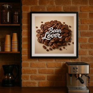 Poster Bean Lover Coffee Beans