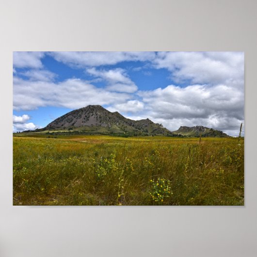 Poster Bear Butte, Dakota du Sud (Devant)