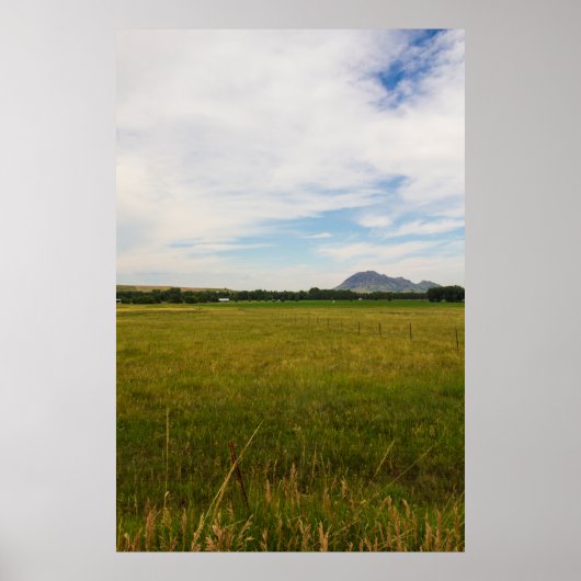 Poster Bear Butte, Dakota du Sud (Devant)