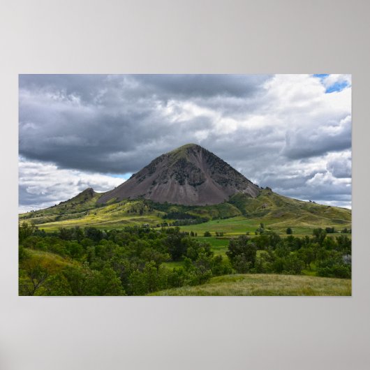 Poster Bear Butte, Dakota du Sud (Devant)