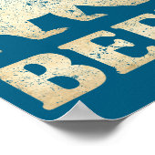 Poster Bear Deer Vintage Beer  (Coin)