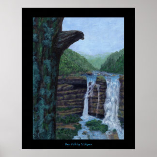 Poster Bear Falls Art Print