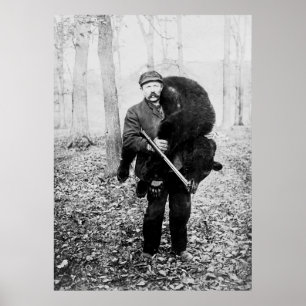 Poster Bear Hunter, 1909