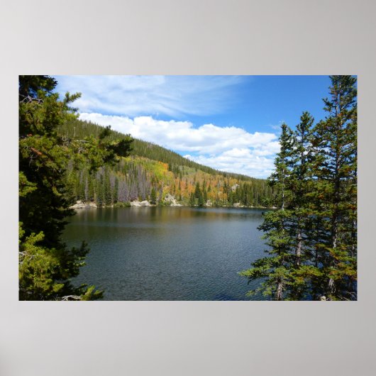 Poster Bear Lake au parc national Rocky Mountain (Devant)