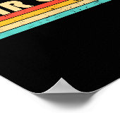 Poster Bear Lake Utah Funny Pêche Camping été (Coin)