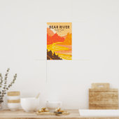 Poster Bear River State Park Wyoming Vintage (Cuisine)