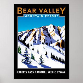 Poster Bear Valley Resort