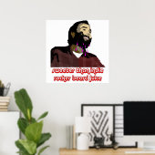 Poster Beard Juice 7 (Bureau à domicile)