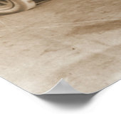 Poster Beardsley et Coote dans le Simplex Racer (Coin)