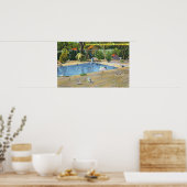 Poster Beardsley Park Vue sur les oiseaux aquatiques (Cuisine)