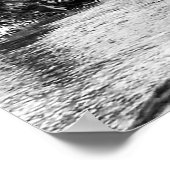 Poster Beargrass Creek (Photographie noir et blanc) (Coin)