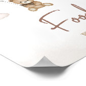 Poster Bearly Wait Brown Balloon Food (Coin)