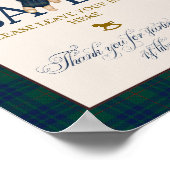 Poster Bearly Wait Preppy Teddy Balloon Baby Shower (Coin)