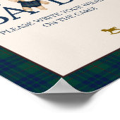 Poster Bearly Wait Preppy Teddy Balloon Baby Shower (Coin)