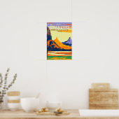 Poster Bears Ears National Monument Utah Retro (Cuisine)