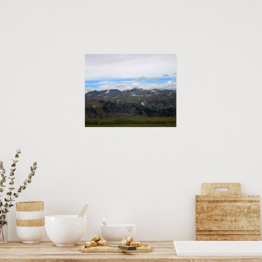 Poster Beartooth Highway Paysage couleur 16x20 (Cuisine)