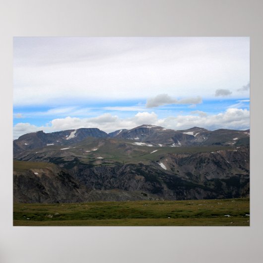Poster Beartooth Highway Paysage couleur 16x20 (Devant)
