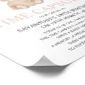 Poster Beary Premier anniversaire Pink Bear Time Capsule  (Coin)