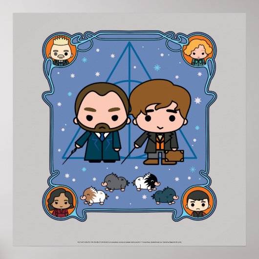 POSTER BEASES FANTASTIQUES : LES CRIMES DE GRINDELWALD™ (Devant)