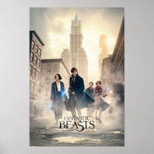 Poster BEASTS FANTASTIQUES ET OÙ LES TROUVER™ City Fog