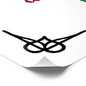 Poster Béatitude : Heureux ceux qui ont faim et soif (Coin)