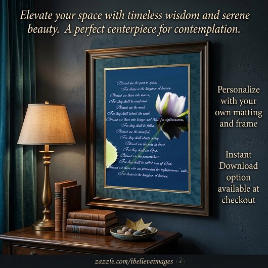 Poster Béatitudes