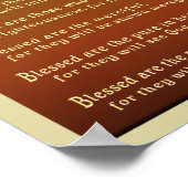 Poster Béatitudes (Coin)