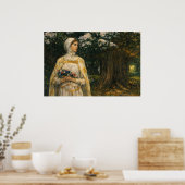 Poster Beatrice par John William Waterhouse (Cuisine)