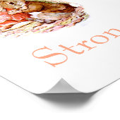 Poster Beatrix Potter Affirmation Enfants Nom personnalis (Coin)