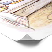 Poster Beatrix Potter Le Conte de Benjamin Bunny Pierre (Coin)