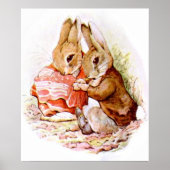 Poster Beatrix Potter Le Conte de Benjamin Bunny Pierre (Devant)