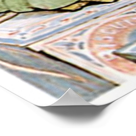 Poster Beatrix Potter Le conte du gingembre et des chaton (Coin)