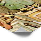 Poster Beatrix Potter Le conte du gingembre et des chaton (Coin)