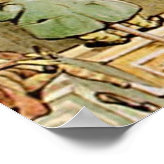 Poster Beatrix Potter Le conte du gingembre et des chaton (Coin)