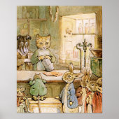 Poster Beatrix Potter Le conte du gingembre et des chaton (Devant)