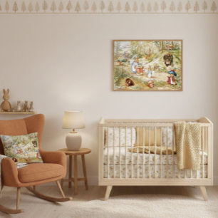 Poster Beatrix Potter Peter and Friends Forest Walk