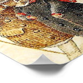 Poster Beatrix Potter - Peter Rabbit Walk d'hiver (Coin)