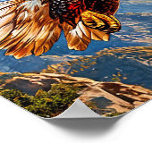 Poster Beau aigle (Coin)