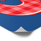 Poster Beau Alphabet coloré pour enfants, chambre bébé (Coin)