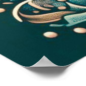 Poster Beau Ange Sous les étoiles (Coin)