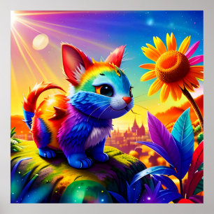 Poster Beau animal trois