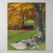 Poster Beau après-midi d'automne | Edward Cucuel (Devant)