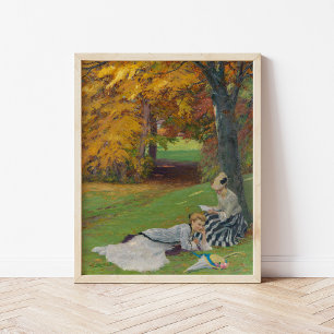Poster Beau après-midi d'automne Edward Cucuel