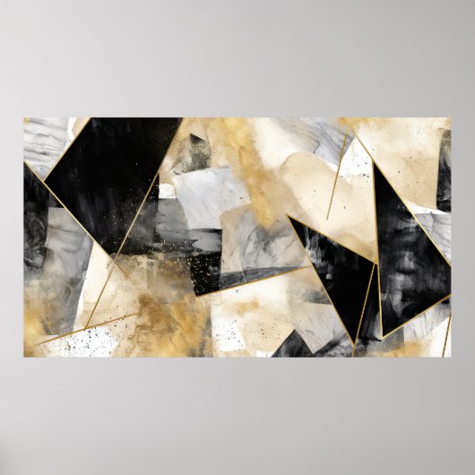 Poster Beau arrière - plan peint (Devant)