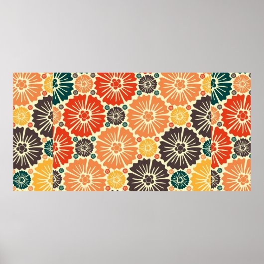 Poster Beau Art nouveau rétro (Devant)